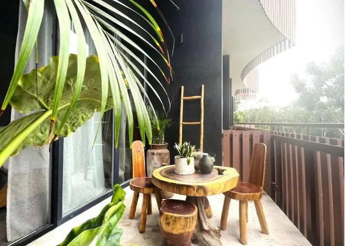 "designer Cave Loft" In Zone - Club Included * Tulum