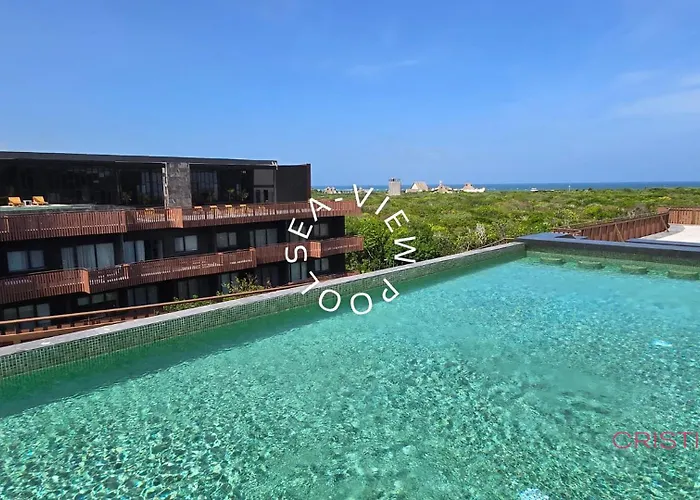 "designer Cave Loft" In Zone - Club Included Apartment Tulum